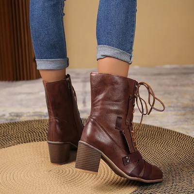 Lace up Martin boots